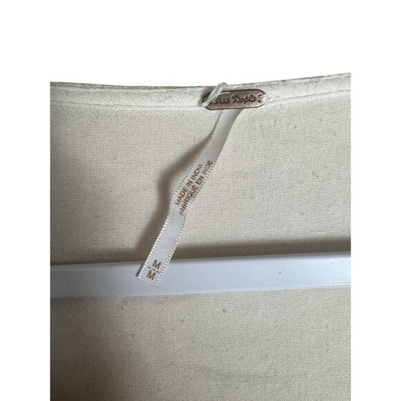 Free People Falling Water Embroidered Boho Peasant Tunic Festival Cottage Size M - Picture 7 of 8